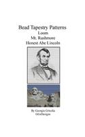 Bead Tapestry Patterns for Loom Mt. Rushmore Honest Abe Lincoln: (English)