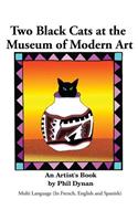 Two Black Cats at the Museum of Modern Art