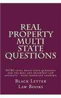 Real Property Multi State Questions