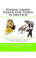 Kinder lernen Namen von Tieren in Deutsch: Lernen Sie Deutsch / Deutsche Sprache, indem Sie Namen von Tieren lernen