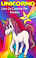 Unicorno Libro Da Colorare Per Bambini Dai 4-8 Anni