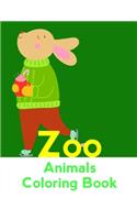 Zoo Animals Coloring Book