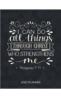 I Can Do All Things Through Christ Who Strengthens Me Philippians 4