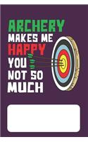 Archery Makes Me Happy You Not So Much