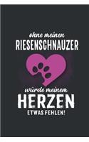 Ohne meinen Riesenschnauzer: Wochenplaner 2020 - Kalender mit einer Woche je Doppelseite und Jahres- und Monatsübersicht - ca. Din A5