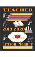 Teacher Lesson Planner 2019-2020: Weekly and Monthly Academic Year (July - August) Teacher Planner, 2019-2020 Lesson Plan Books for Teachers