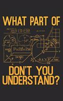 What Part Of Don't You Understand