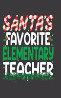 Santa's Favorite Elementary Teacher