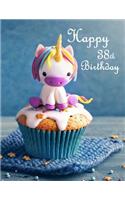 Happy 38th Birthday: Journal, Notebook, Diary, 105 Lined Pages, Birthday Gifts for 38 Year Old Women, Moms, Daughters, Sisters, Best Friends, Co-Workers, 8 1/2 X 11