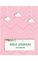 Bible Journal Notebook: Bible Verse Quote Weekly Daily Monthly Planner, a Simple Guide to Journaling Scripture. Trust in the Lord with All Your Heart. (8.5