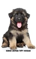 German Shepherd Puppy Notebook