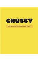 Chubby: Extra Large Notebook, 500 Lined Pages: Big All-Purpose Notebook, Journal, Diary (7.5 x 9.25 in.)(3 Big Notebooks)