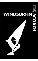 Windsurfing Coach Notebook: Blank Lined Windsurfing Journal for Coach and Windsurfer