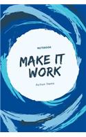 Notebook: Notebook - Beautifully Inspired Notebook with 100 Blank Pages to Use as Journal or Goal Book