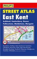 Philip's Street Atlas East Kent: (Philip's Street Atlases)