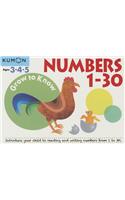 Grow to Know Numbers 1 Thru 30