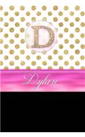 Dylan: Personalized Lined Journal Diary Notebook 150 Pages, 6 X 9 (15.24 X 22.86 CM), Durable Soft Cover