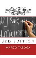 Lectures on Probability Theory and Mathematical Statistics - 3rd Edition