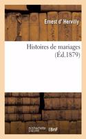 Histoires de Mariages