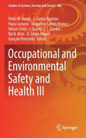 Occupational and Environmental Safety and Health III