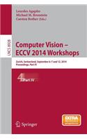 Computer Vision - Eccv 2014 Workshops