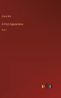 First Appearance