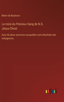 mois du Précieux Sang de N.S. Jésus-Christ