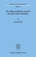 Die Volkerrechtlichen Aspekte Des Oder-Neisse-Problems