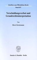 Verschuldungsverbot Und Grundrechtsinterpretation