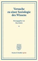 Versuche Zu Einer Soziologie Des Wissens