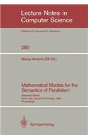 Mathematical Models for the Semantics of Parallelism