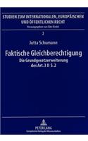 Faktische Gleichberechtigung