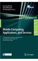 Mobile Computing, Applications, and Services