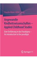 Angewandte Kindheitswissenschaften - Applied Childhood Studies