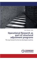 Operational Research as part of structural adjustment programs
