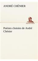 Poésies choisies de André Chénier
