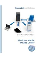 Windows Mobile Device Center: (English)
