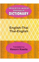 English-thai, Thai-english Word-to-word -bilingual Dictionary