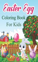 Easter Egg Coloring Book For Kids