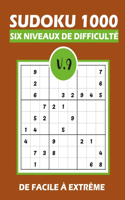 SUDOKU 1000 six niveaux de difficulté Vol.9: Sudoku 1000 grilles 6 niveaux de difficulté de facile à difficile pour adultes