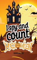 I spy and count Halloween - Search and Find Activity Book for Kids