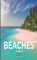 Beaches Calendar 2021