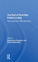 End Of Postwar Politics In Italy