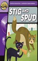 Rapid Phonics Step 1: Stig and Spud (Fiction)