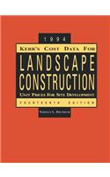 Kerr's Cost Data for Landscape Construction