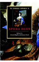 Cambridge Companion to Aphra Behn