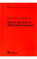 Recent Advances in Differential Equations