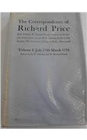 The Correspondence of Richard Price: July 1748-March 1778 v. 1