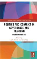 Politics and Conflict in Governance and Planning