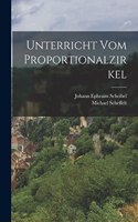 Unterricht vom Proportionalzirkel